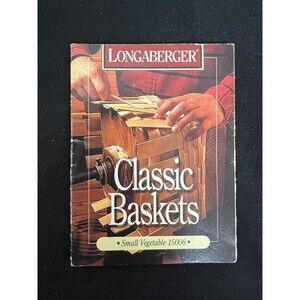 Longaberger Classic Baskets Booklet – Small Vegetable 15008